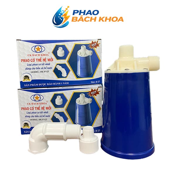 Phao cơ thông minh phi 27 giải pháp chống tràn hiệu quả