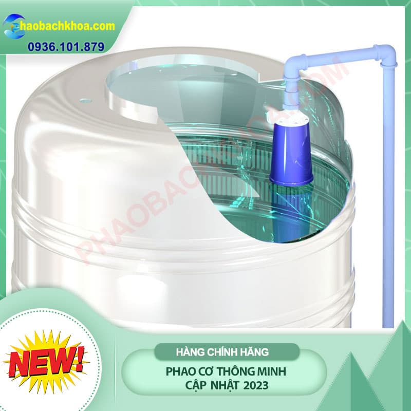 Phao cơ bồn đứng - Van phao ngắt nước tự động