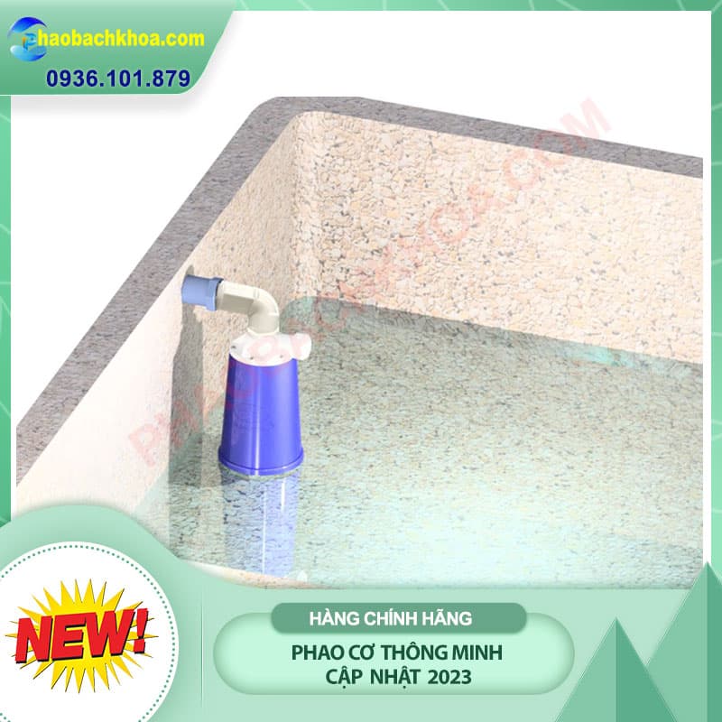 Van phao cơ bể nước Bách Khoa - Bơm nước tự động