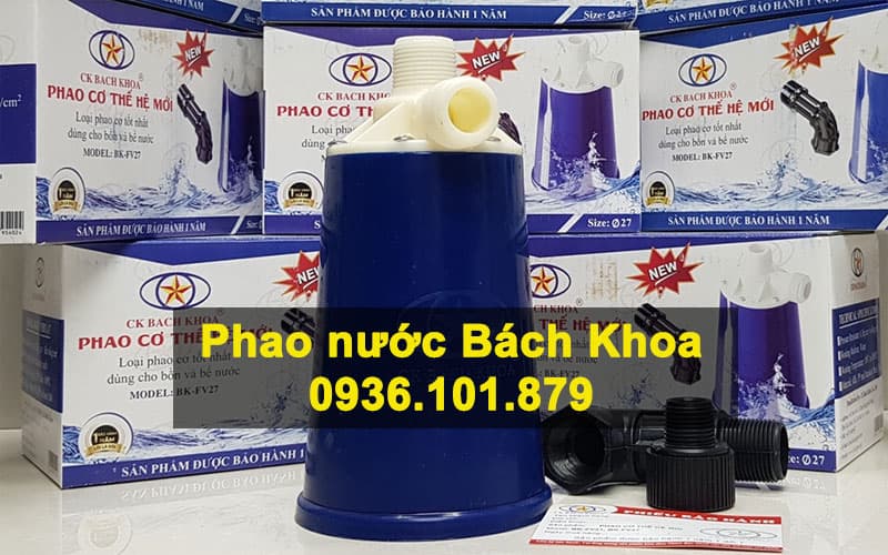 Van Phao Nước Bách Khoa Tự Động Ngắt Nước Bằng Áp Suất Mẫu Mới