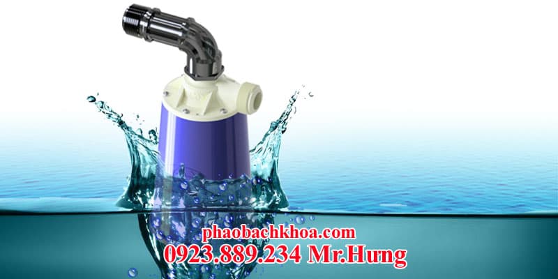 Phao Cơ Tự Ngắt Nước Bằng Trợ Lực Nam Châm Van Đóng Kín