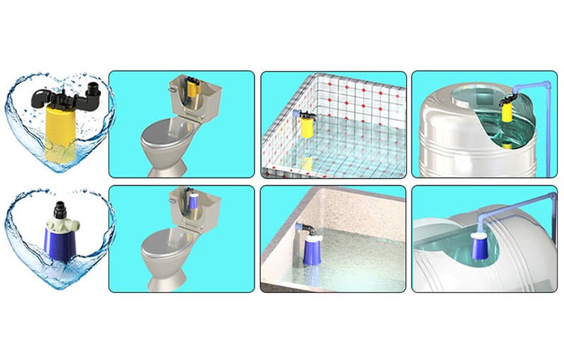 Van khóa nước tự động ứng dụng Nam châm và Áp suất nước