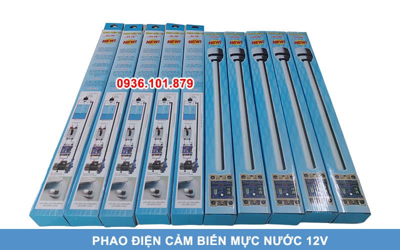 Phao cảm biến mực nước sử dụng điện 12v an toàn tuyệt đối