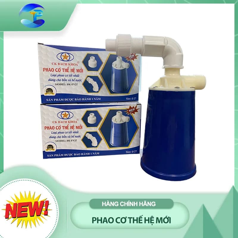 Phao cơ thông minh phi 27 giải pháp chống tràn hiệu quả 2