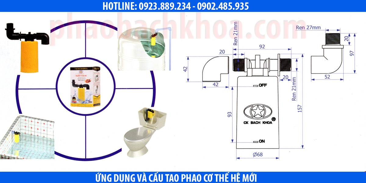 Cấu Tạo Phao Cơ Thế Hệ Mới
