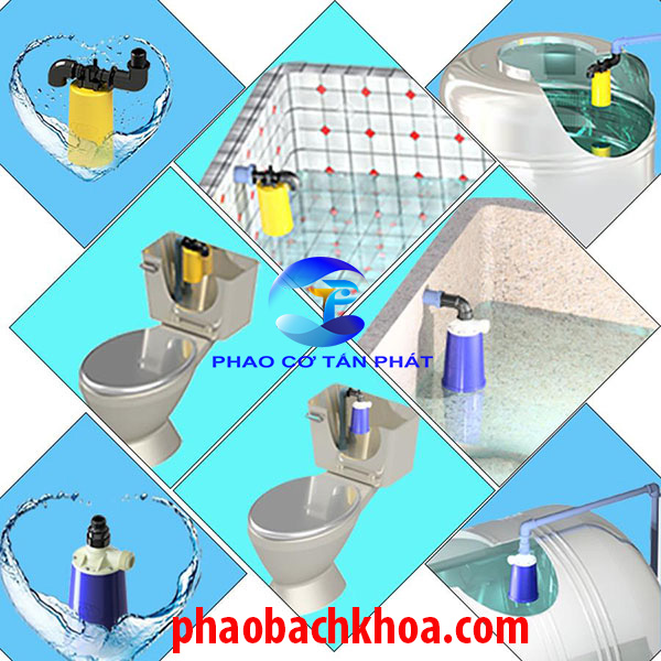 Ứng Dụng Phao Cơ Chống Tràn Mini