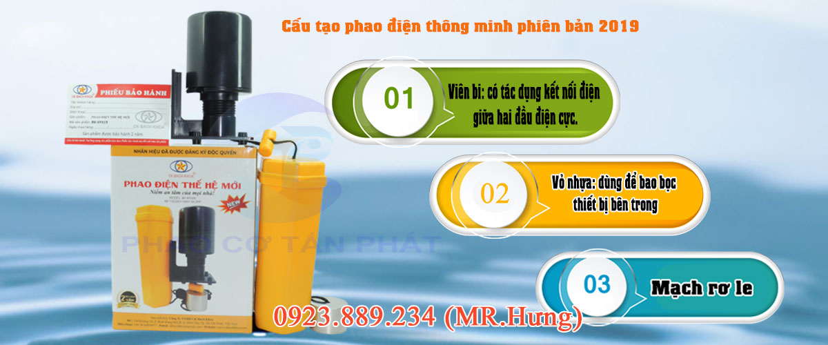 Cấu Tạo Phao Điện Thông Minh Phiên Bản 2019