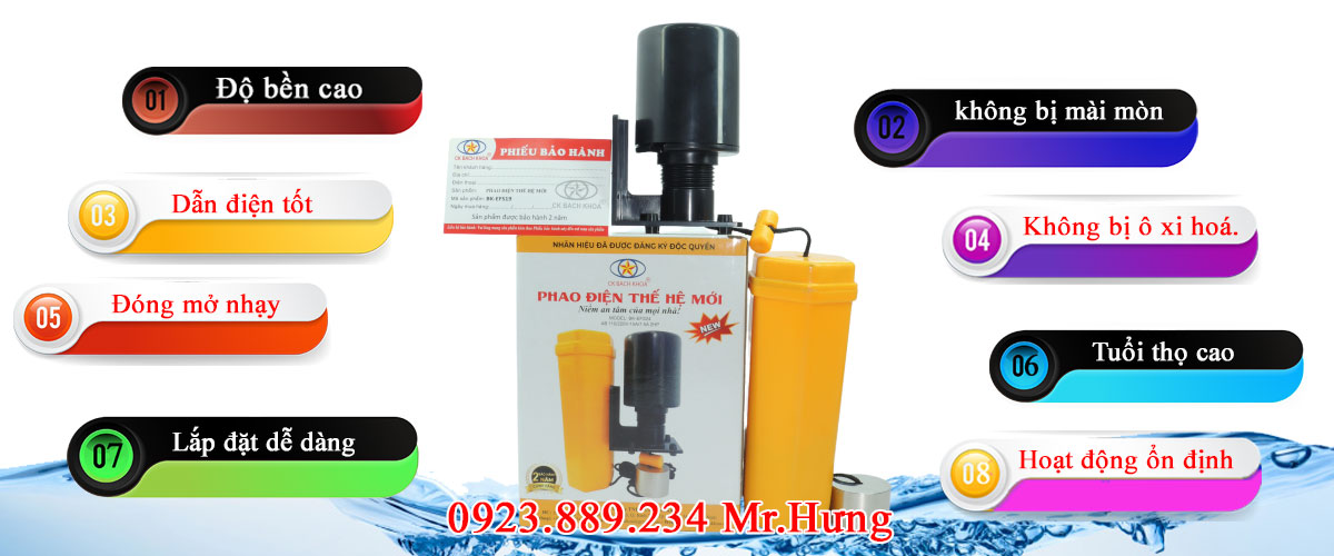 Ưu điểm của phao điện thế hệ mới