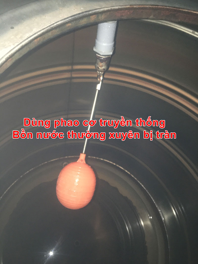 Phao cơ truyền thống hay bị rò rỉ nước