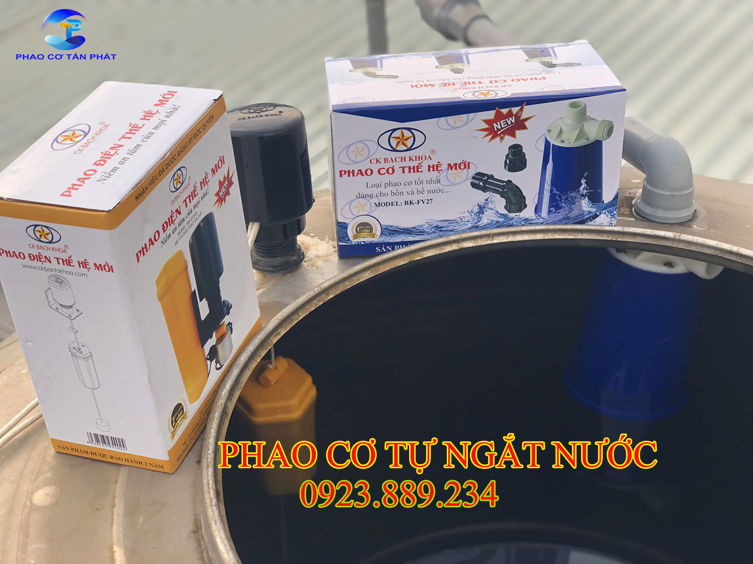 Phao Cơ Tự Ngắt Nước