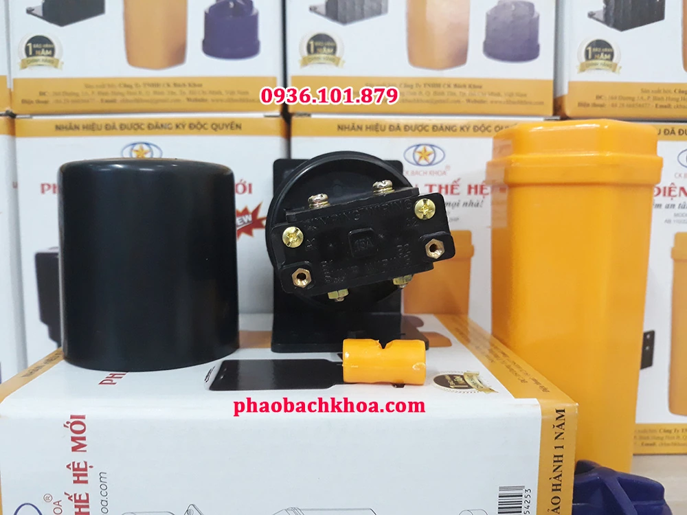Cặp tiếp điểm A1A2 và B1B2 của phao điện thế hệ mới
