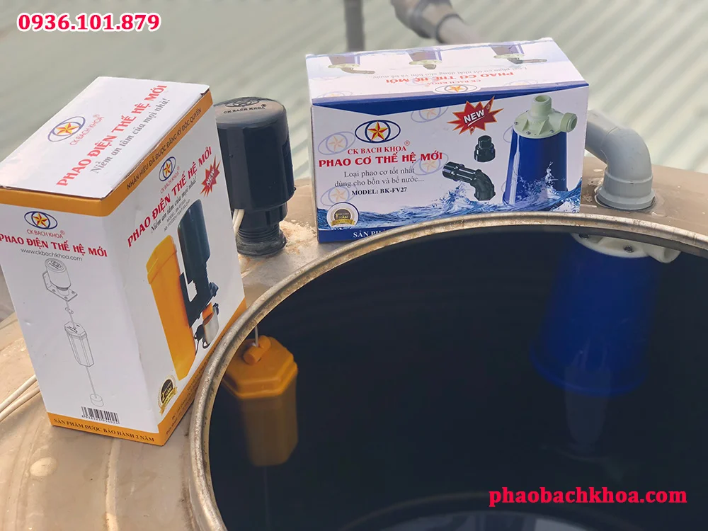 Khắc phục nước bị tràn về đêm với phao cơ 27