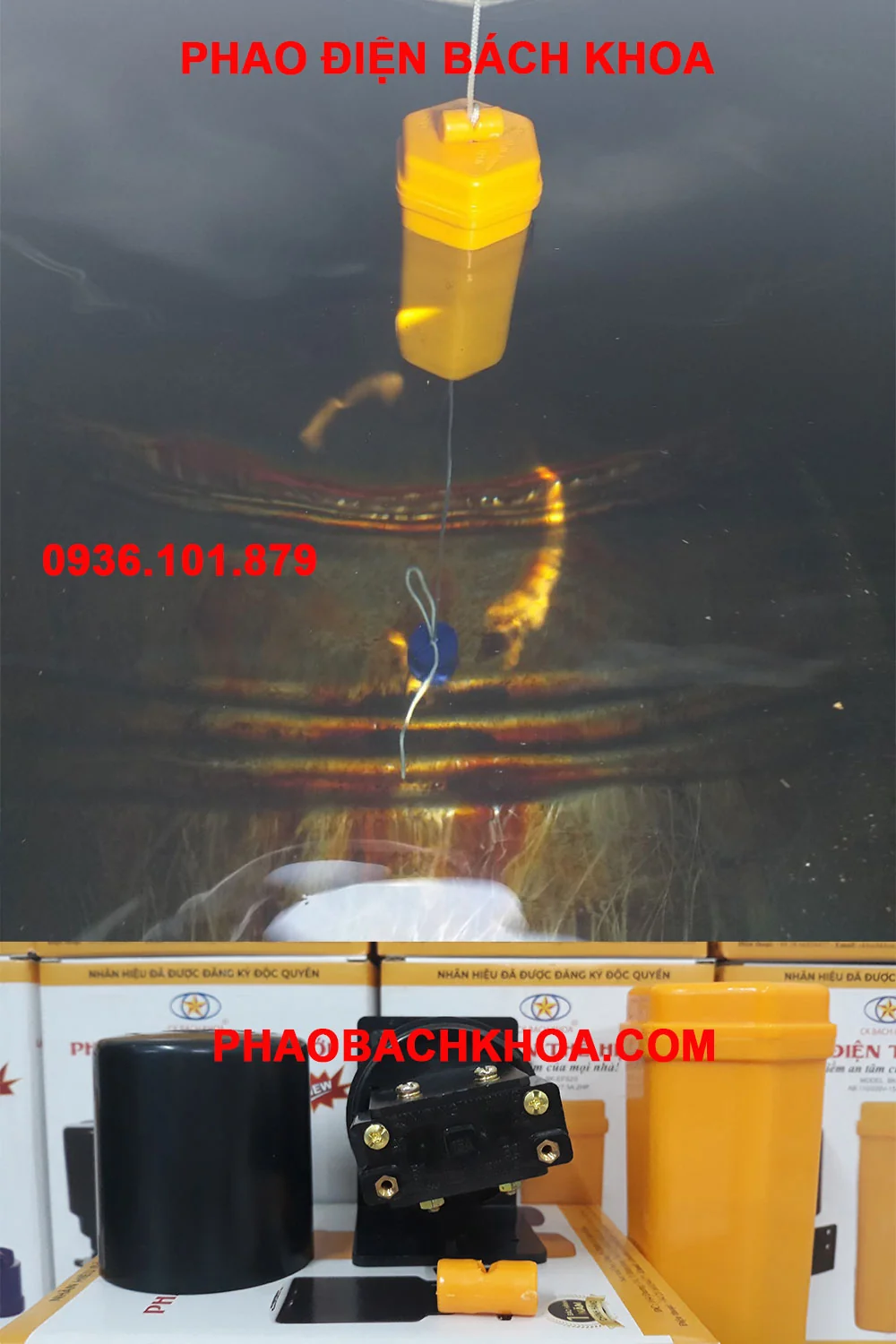 Phao điện bách khoa chỉ dùng 1 quả phao