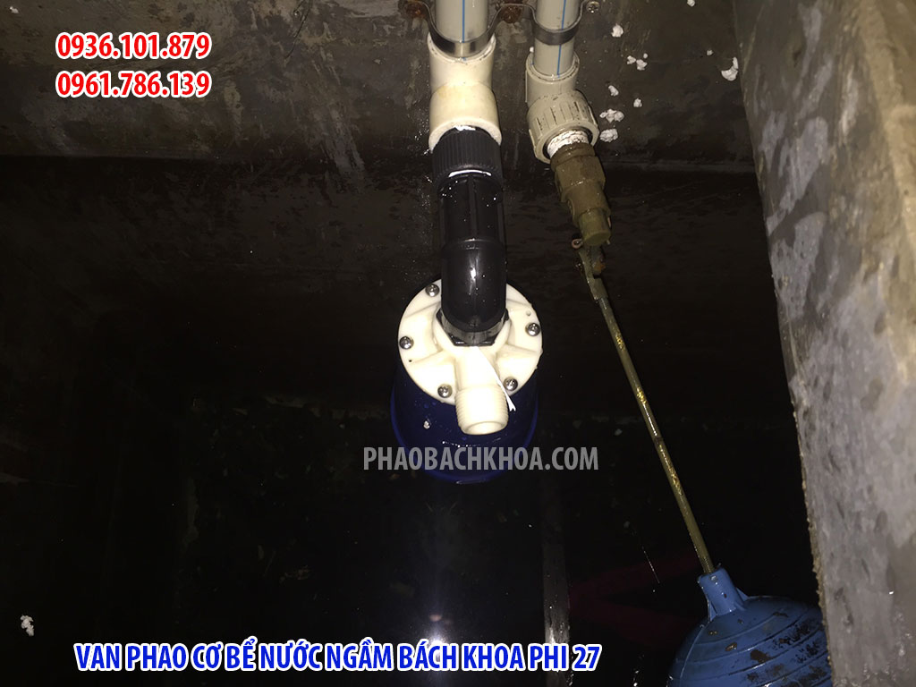 Lắp Đặt Phao Bể Nước Ngầm