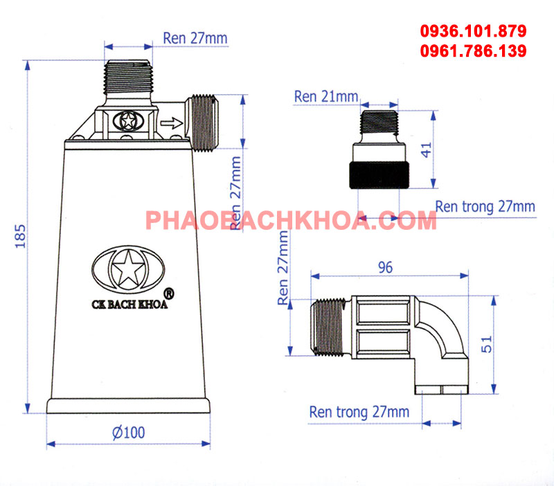 Cấu tạo phao cơ 27