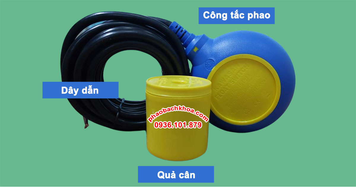 Công tắc phao bơm nước Kawasan chính hãng