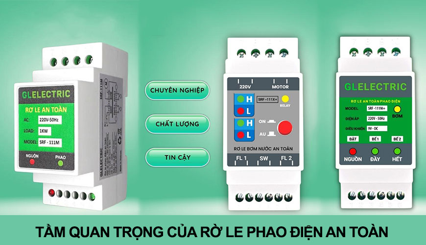 Rờ le phao điện an toàn 12v