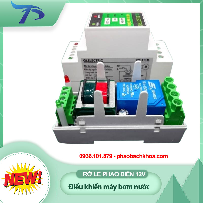 Rờ le phao điện an toàn 12V SRF-111M