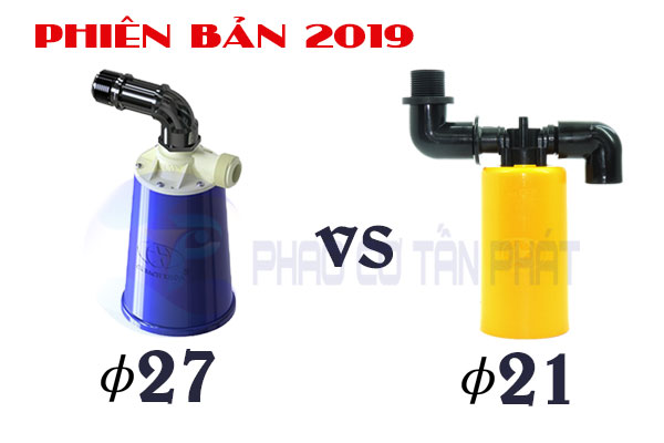Phao cơ thế hệ mới chính hãng 21mm- Van phao bơm nước tự động 10 phao cơ thế hệ mới phi 27 và phi 21