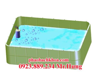 Van phao bể nước