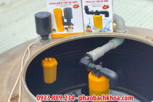 Phao Bách Khoa 46 Hướng dẫn lắp đặt phao cơ bồn đứng