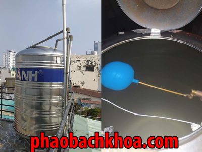 Bồn nước bị tràn