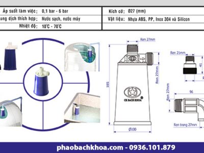 Cấu tạo phao cơ Bách Khoa