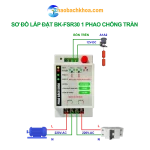 Lắp đặt rơ le BK-FSR30 1 phao chống tràn