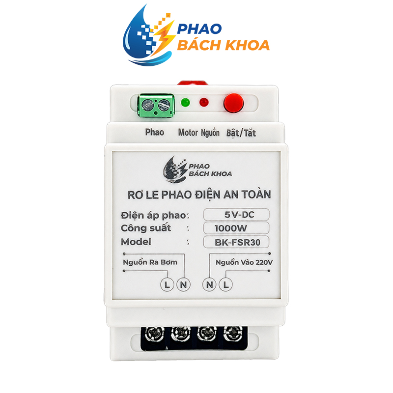Rơ le phao điện an toàn Bách Khoa 5V-DC