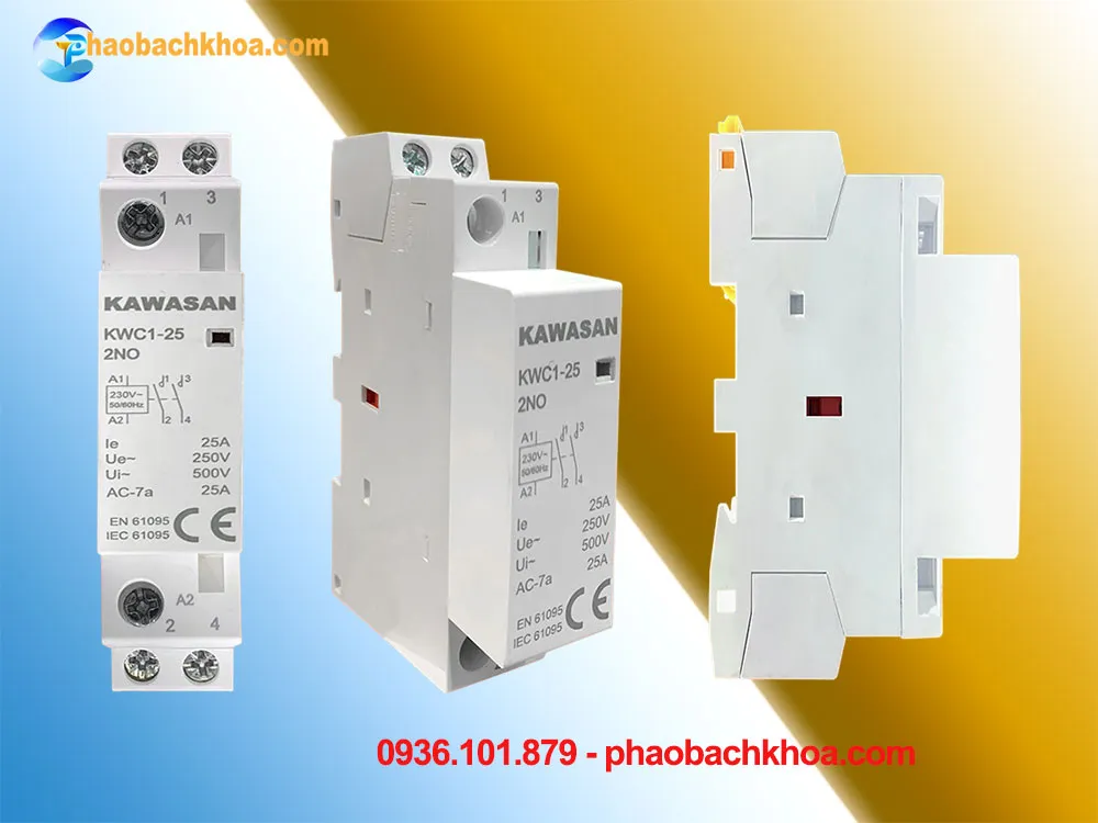 Khởi động từ 1 pha 25A KWC1-25 Kawasan