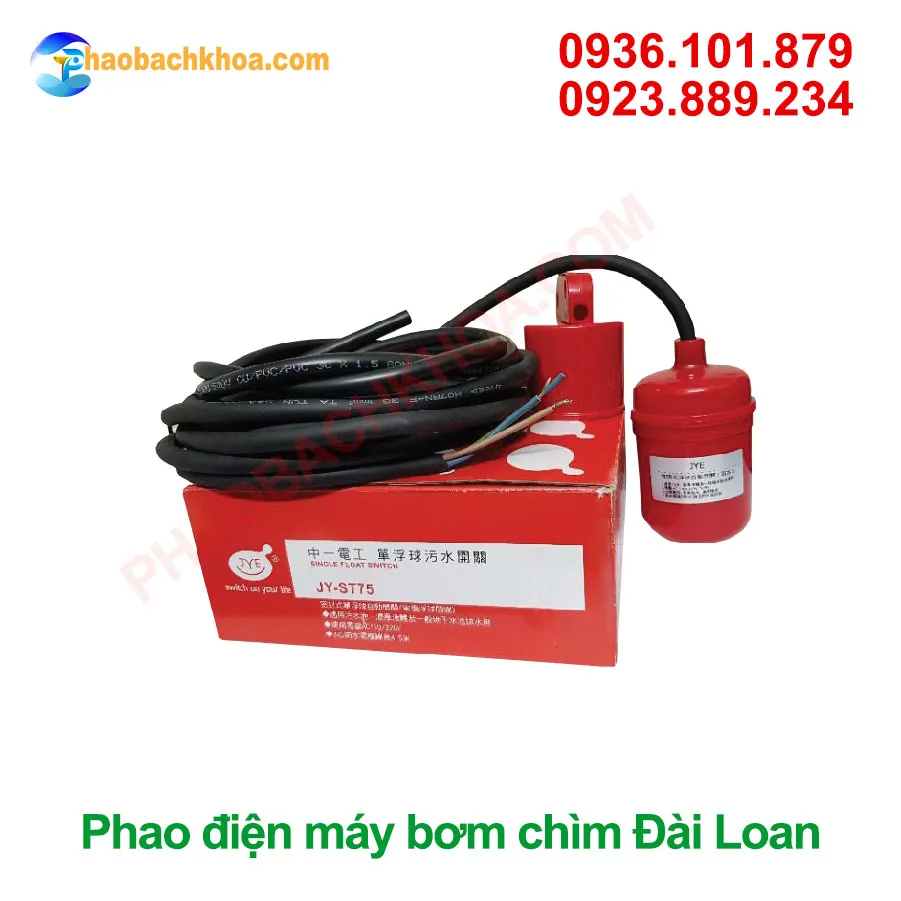 Phao điện máy bơm chìm Đài Loan