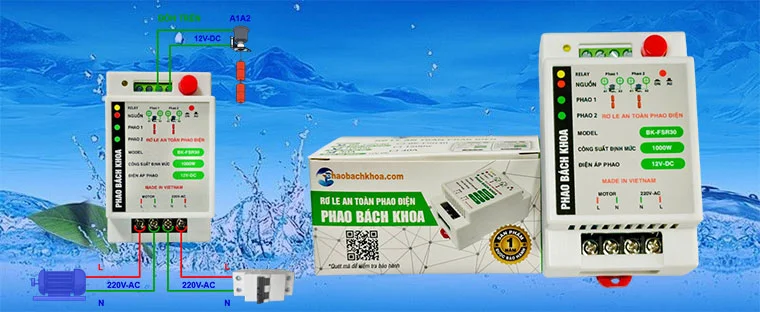 Bộ chuyển nguồn 12v Bách Khoa