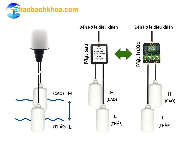 Phao điện tử 12vdc