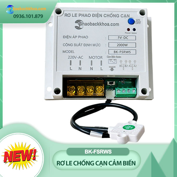 Rơ le chống cạn cảm biến nước