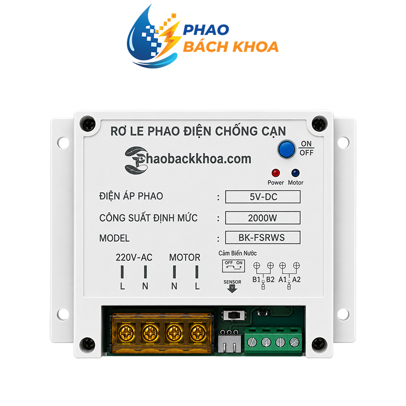 Rơ le phao điện 5V-DC Bách Khoa BK-FSRWS